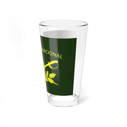 Bandera de la Gendarmeria Argentina II (Argentina) Pint Glass 16oz - Go Mug Yourself