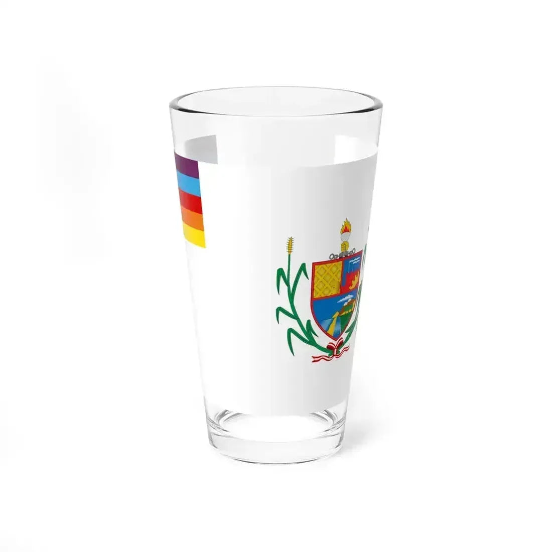 Bandera de La Libertad Peru (Peru) Pint Glass 16oz 16oz - Go Mug Yourself