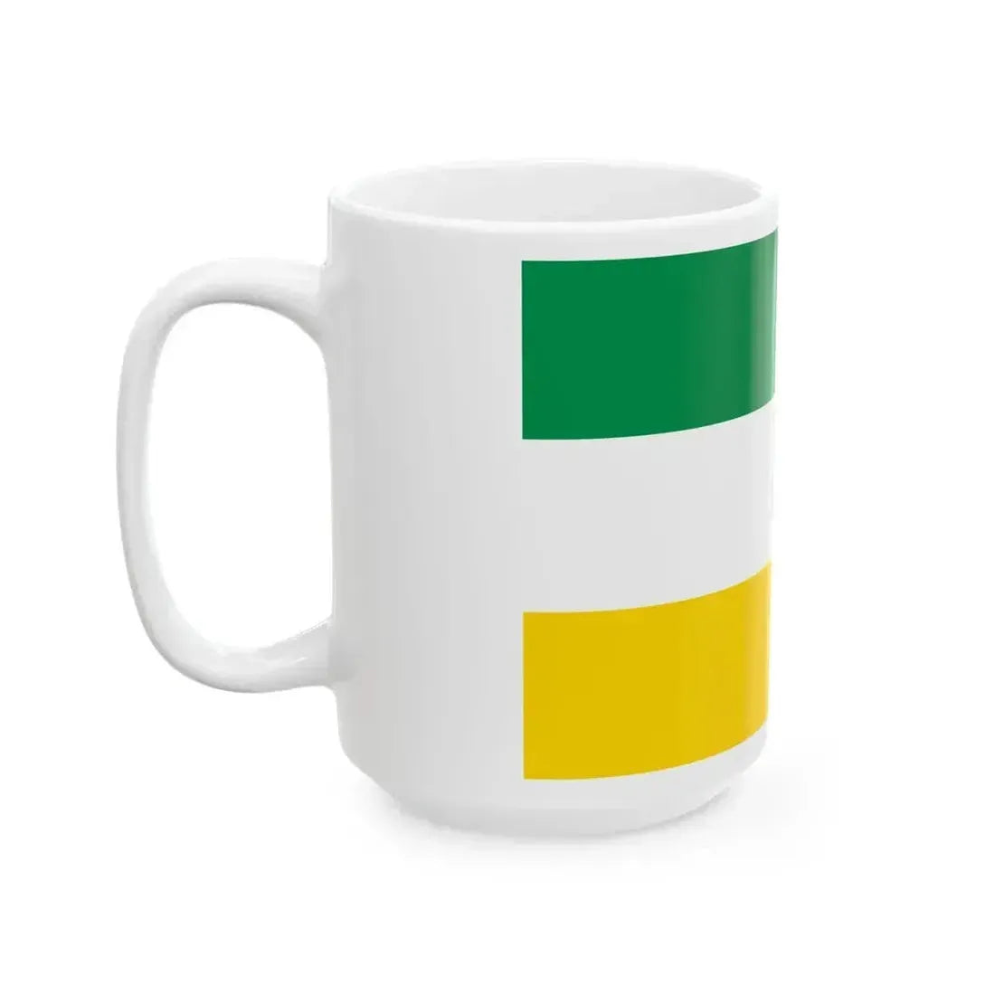 Bandera de La Pintana (Chile) White Coffee Mug - Go Mug Yourself