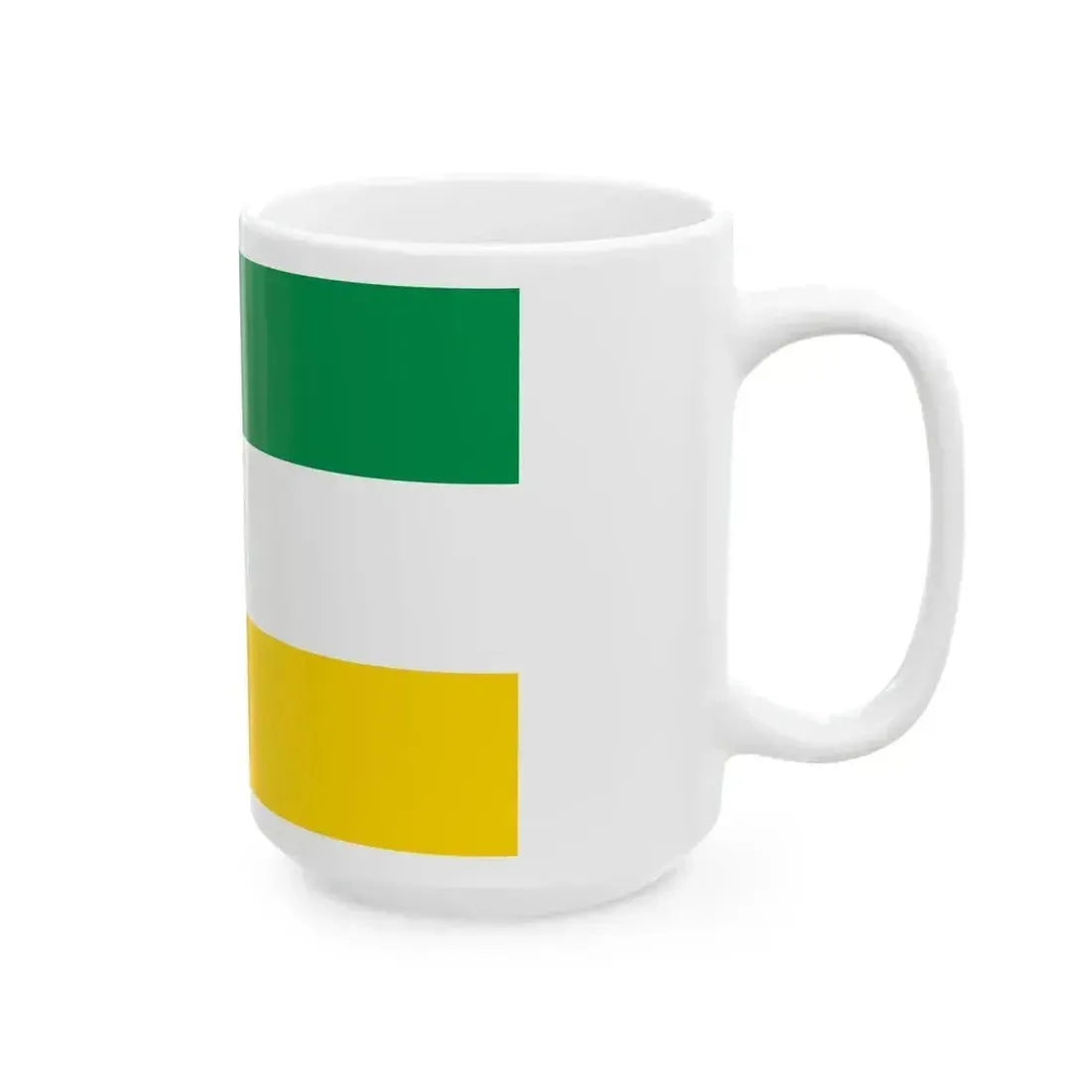 Bandera de La Pintana (Chile) White Coffee Mug - Go Mug Yourself