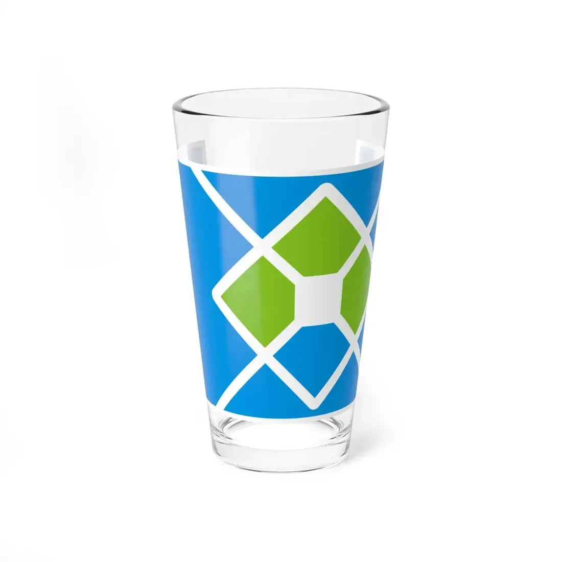 Bandera de La Plata (Argentina) Pint Glass 16oz 16oz - Go Mug Yourself