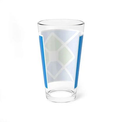 Bandera de La Plata (Argentina) Pint Glass 16oz - Go Mug Yourself