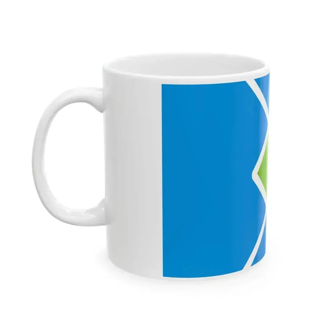 Bandera de La Plata (Argentina) White Coffee Mug - Go Mug Yourself