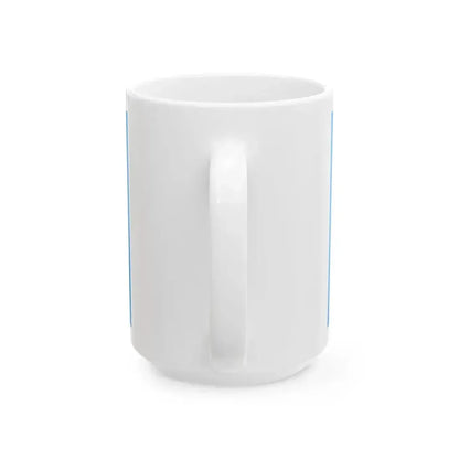 Bandera de La Plata (Argentina) White Coffee Mug - Go Mug Yourself
