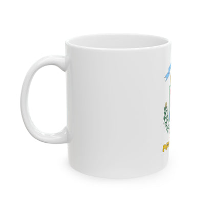 Bandera de la Provincia de Alajuela (Costa Rica) White Coffee Mug-Go Mug Yourself
