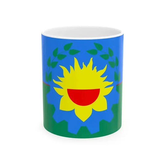 Bandera de la Provincia de Buenos Aires 3 (Argentina) White Coffee Mug 11oz - Go Mug Yourself