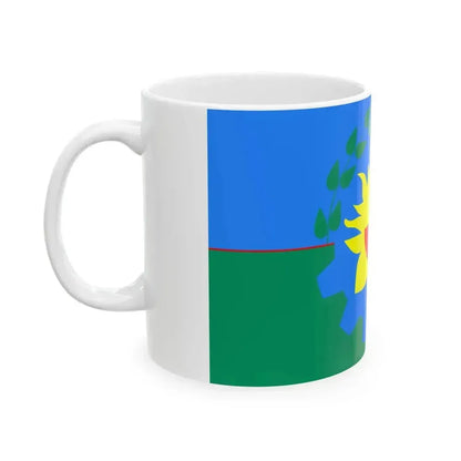 Bandera de la Provincia de Buenos Aires 3 (Argentina) White Coffee Mug - Go Mug Yourself
