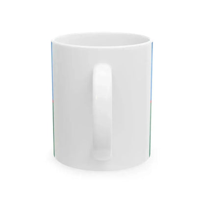 Bandera de la Provincia de Buenos Aires (Argentina) White Coffee Mug - Go Mug Yourself