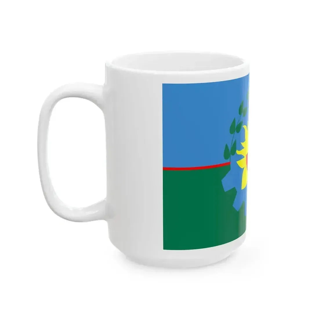 Bandera de la Provincia de Buenos Aires (Argentina) White Coffee Mug - Go Mug Yourself