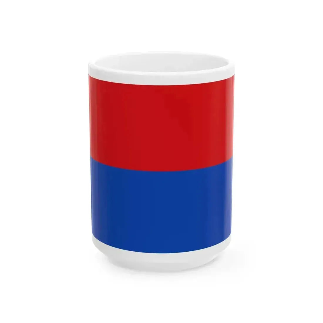 Bandera de la Provincia de Cartago (Costa Rica) White Coffee Mug 15oz - Go Mug Yourself