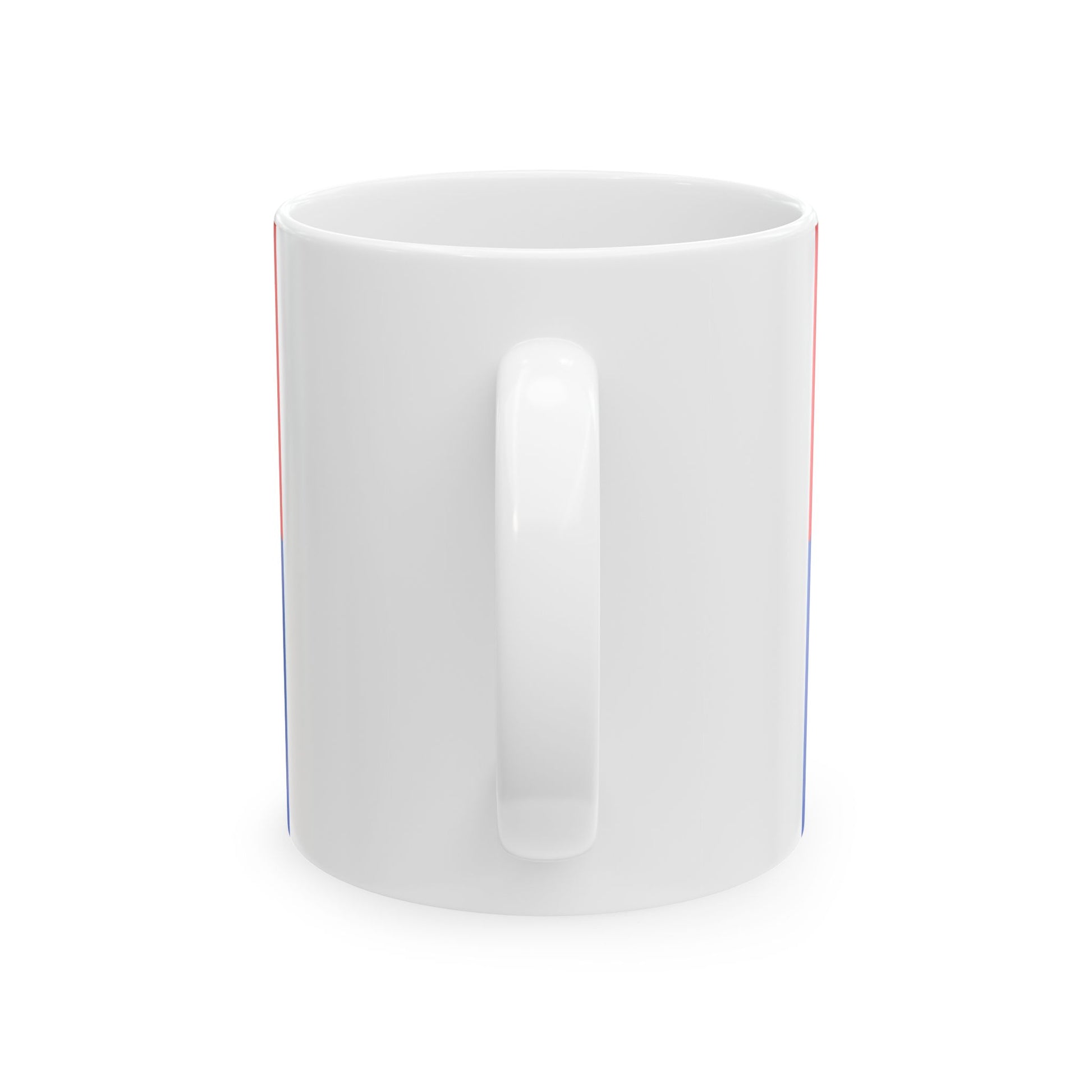 Bandera de la Provincia de Cartago (Costa Rica) White Coffee Mug-Go Mug Yourself