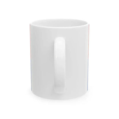 Bandera de la Provincia de Cartago (Costa Rica) White Coffee Mug - Go Mug Yourself