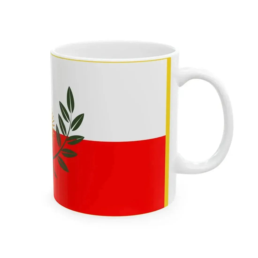 Bandera de la Provincia de Catamarca (Argentina) White Coffee Mug - Go Mug Yourself