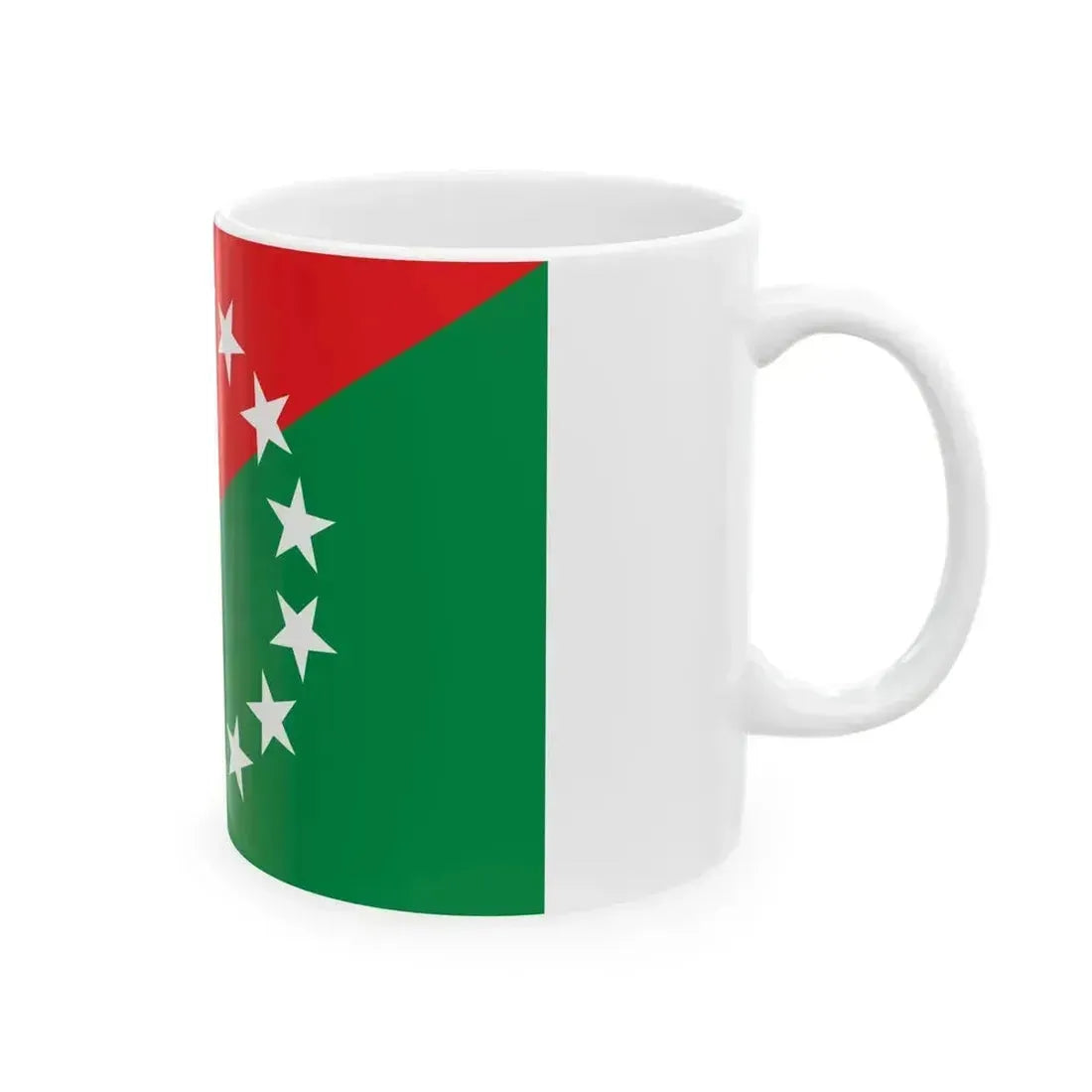 Bandera de la Provincia de Chiriqui (Panama) White Coffee Mug - Go Mug Yourself