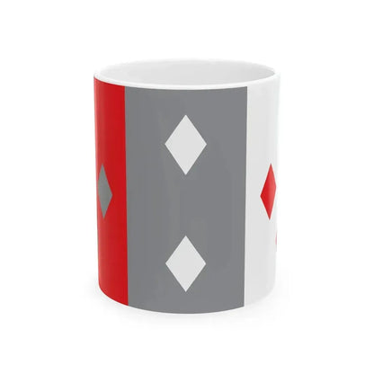 Bandera de la Provincia de Cocle (Panama) White Coffee Mug 11oz - Go Mug Yourself