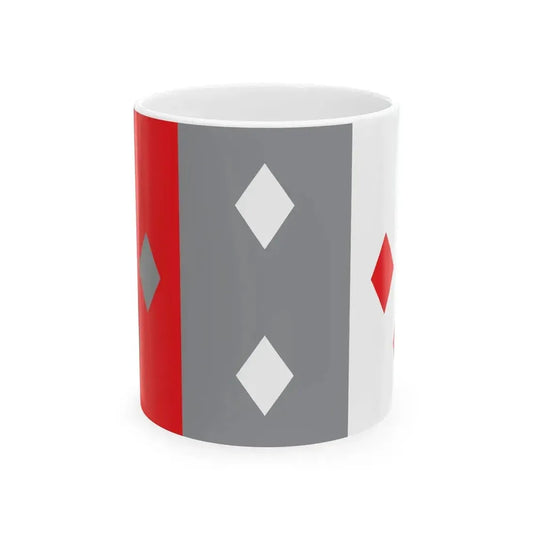 Bandera de la Provincia de Cocle (Panama) White Coffee Mug 11oz - Go Mug Yourself