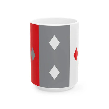 Bandera de la Provincia de Cocle (Panama) White Coffee Mug 15oz - Go Mug Yourself