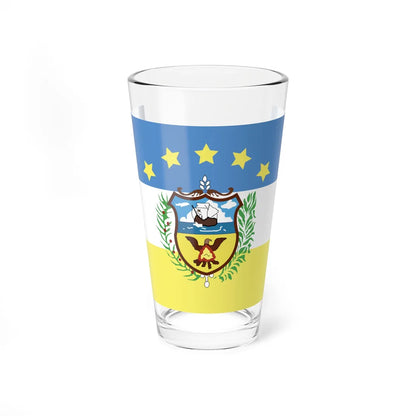 Bandera de la Provincia de Colon-Panama (Panama) Pint Glass 16oz 16oz - Go Mug Yourself