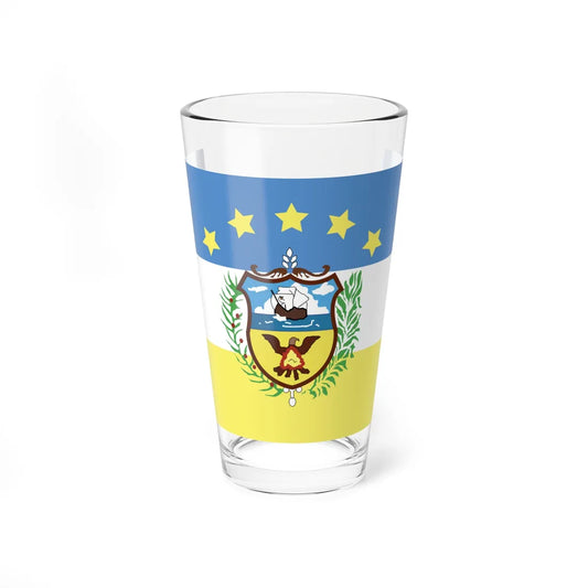 Bandera de la Provincia de Colon-Panama (Panama) Pint Glass 16oz 16oz - Go Mug Yourself