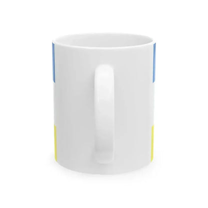 Bandera de la Provincia de Colon-Panama (Panama) White Coffee Mug - Go Mug Yourself
