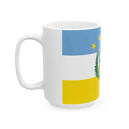 Bandera de la Provincia de Colon (Panama) White Coffee Mug - Go Mug Yourself