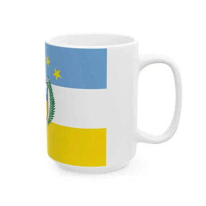 Bandera de la Provincia de Colon (Panama) White Coffee Mug - Go Mug Yourself