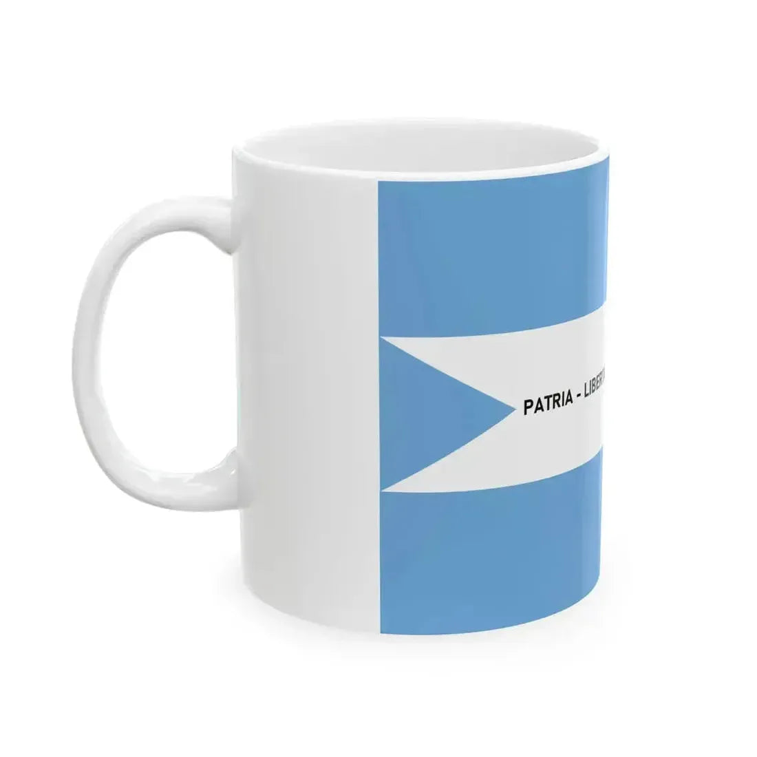 Bandera de la Provincia de Corrientes (Argentina) White Coffee Mug - Go Mug Yourself