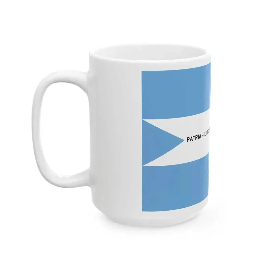 Bandera de la Provincia de Corrientes (Argentina) White Coffee Mug - Go Mug Yourself