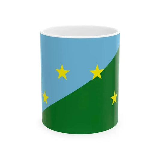 Bandera de la Provincia de Darien (Panama) White Coffee Mug 11oz - Go Mug Yourself