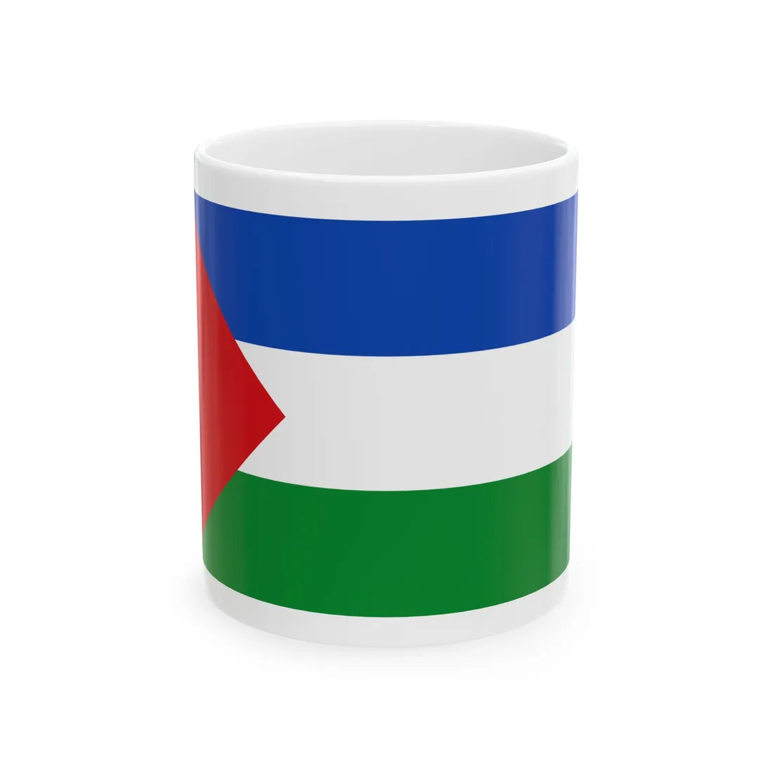 Bandera de la Provincia de Guanacaste (Costa Rica) White Coffee Mug 11oz - Go Mug Yourself