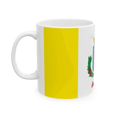Bandera de la Provincia de Heredia (Costa Rica) White Coffee Mug - Go Mug Yourself