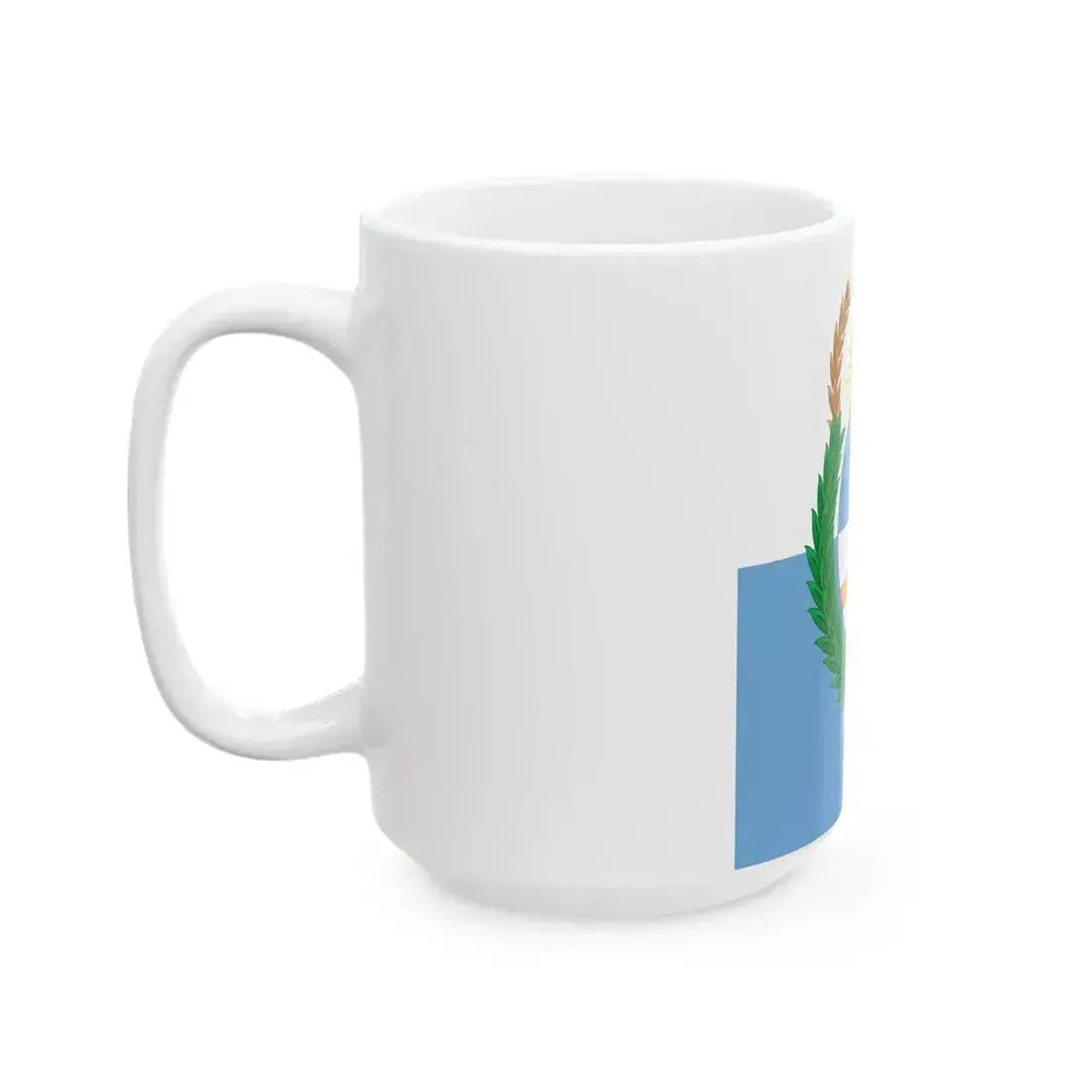 Bandera de la Provincia de Mendoza (Argentina) White Coffee Mug - Go Mug Yourself