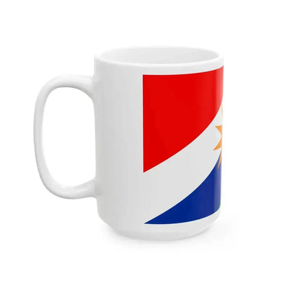 Bandera de la Provincia de Puntarenas (Costa Rica) White Coffee Mug - Go Mug Yourself