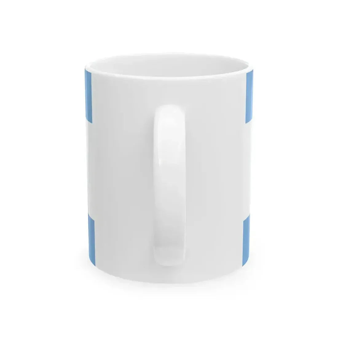 Bandera de la Provincia de San Juan (Argentina) White Coffee Mug - Go Mug Yourself