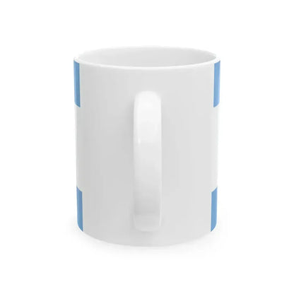 Bandera de la Provincia de San Juan (Argentina) White Coffee Mug - Go Mug Yourself