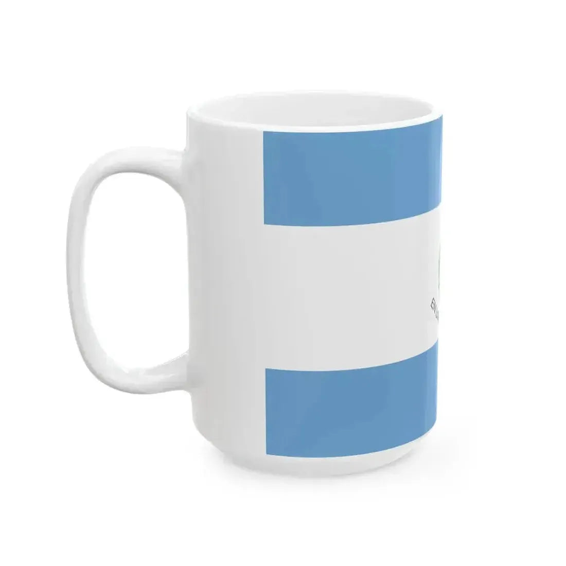 Bandera de la Provincia de San Juan (Argentina) White Coffee Mug - Go Mug Yourself
