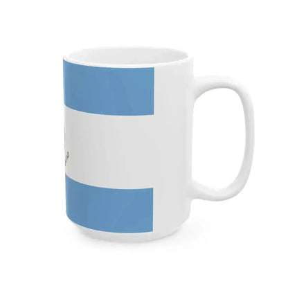Bandera de la Provincia de San Juan (Argentina) White Coffee Mug - Go Mug Yourself