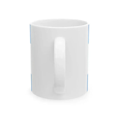 Bandera de la Provincia de San Juan reverso (Argentina) White Coffee Mug - Go Mug Yourself
