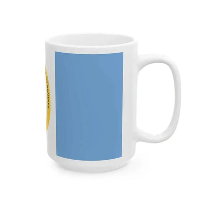 Bandera de la Provincia de Santa Fe (Argentina) White Coffee Mug - Go Mug Yourself