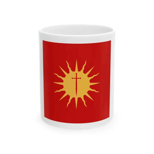 Bandera de la Provincia de Santiago del Estero (Argentina) White Coffee Mug 11oz - Go Mug Yourself