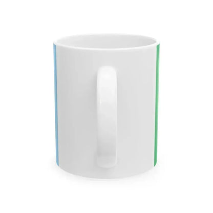 Bandera de la Provincia del Chaco (Argentina) White Coffee Mug - Go Mug Yourself