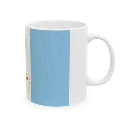 Bandera de la Provincia del Chaco (Argentina) White Coffee Mug - Go Mug Yourself