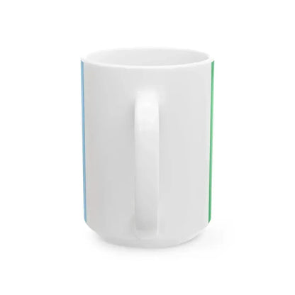 Bandera de la Provincia del Chaco (Argentina) White Coffee Mug - Go Mug Yourself
