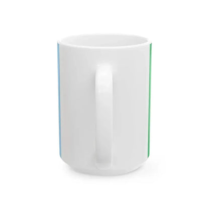 Bandera de la Provincia del Chaco (Argentina) White Coffee Mug - Go Mug Yourself