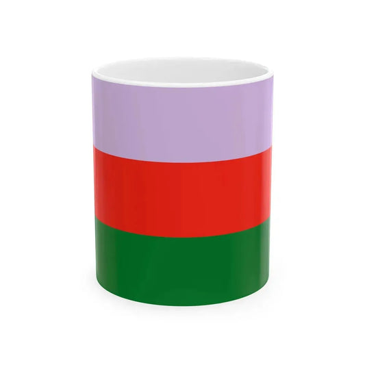 Bandera de la provincia Vaca Diez (Bolivia) White Coffee Mug 11oz - Go Mug Yourself