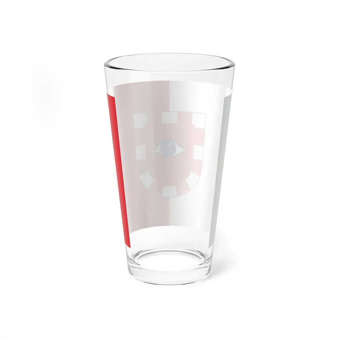 Bandera de lAlcúdia de Veo (Spain) (Coat of Arms) Pint Glass 16oz - Go Mug Yourself