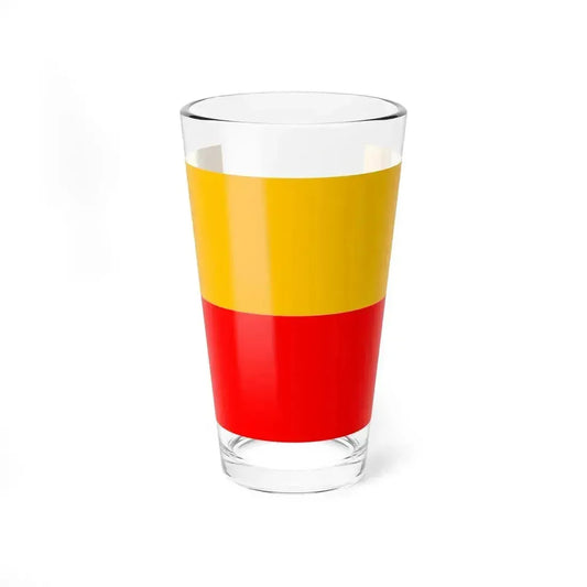 Bandera de Lambayeque (Peru) Pint Glass 16oz 16oz - Go Mug Yourself