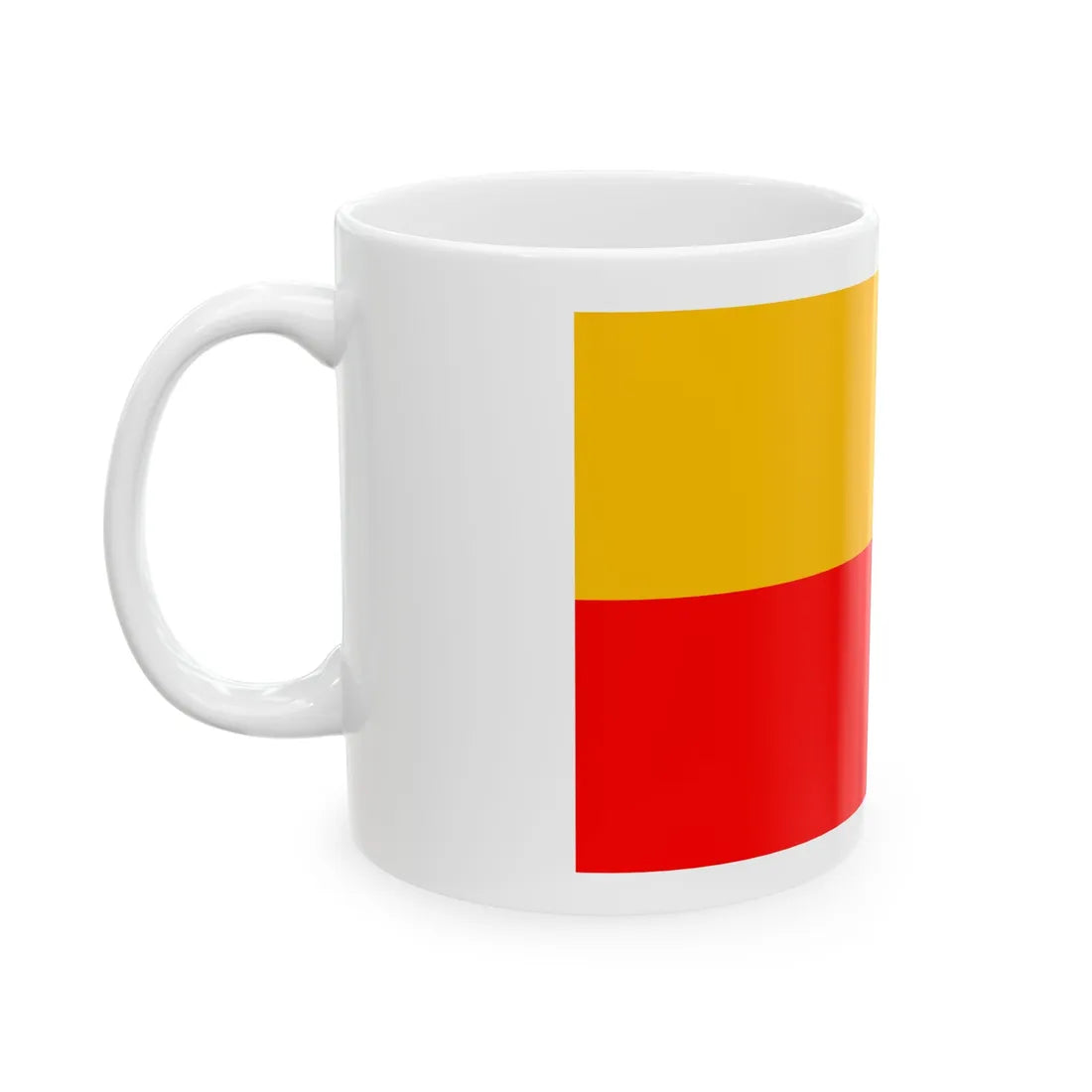 Bandera de Lambayeque (Peru) White Coffee Mug - Go Mug Yourself