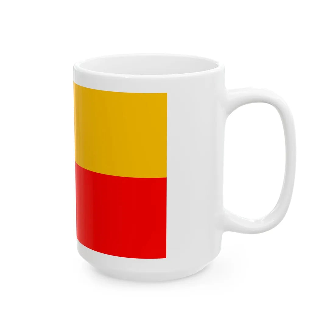 Bandera de Lambayeque (Peru) White Coffee Mug - Go Mug Yourself