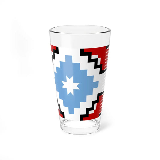 Bandera de Leftraru (Argentina) Pint Glass 16oz 16oz - Go Mug Yourself